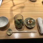 懐石 後藤 - お通し。