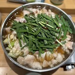 懐石 後藤 - もつ鍋。