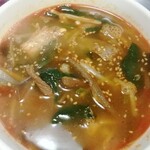 明洞 - ユッケジャンスープ