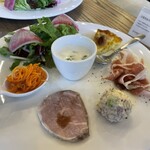 Bistro＆Cafe blanc - 前菜盛り合わせ