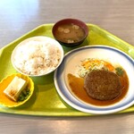 まいてりあ - ハンバーグジンジャーソース定食