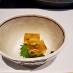 木曽路 - 先付けフグの煮こごり