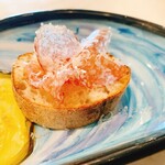 ピッツェリア イプシロン - 生ハムのブルスケッタ