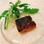 ピッツェリア イプシロン - ナスの重ね焼きとセルバチコ