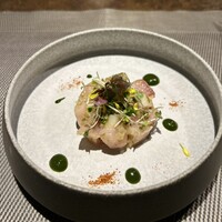 大阪鉄板焼き 神戸牛 TATARA - 鰤タルタル醤油大根