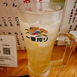 もつ家 いち - 「陸ハイボール（500円）」