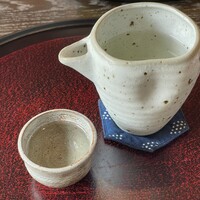 阿寓 - 【本日のお供】地酒「相模灘」。