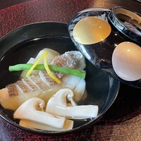 阿寓 - 【お椀】鯛蕪椀。