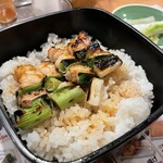 やきとりの名門 秋吉 草津店 - やきとり丼♪