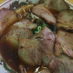 豚菜館 -  醤油(中)・肉多め