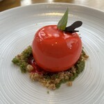 野菜がおいしいレストラン LONGING HOUSE - りんごムース