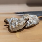 鮨みやもと - 太刀魚串焼き