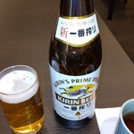 瀬戸内味覚処 芸州 本店 - キリン一番搾り瓶ビール
