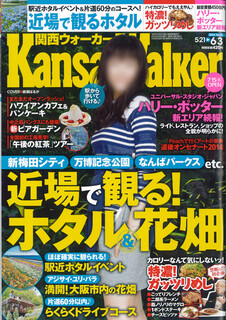 Ichipondonosutekihambagutakeru -   関西ウォーカー26年6/3号にてタケルが紹介されました！！こちらが表紙です！！ 