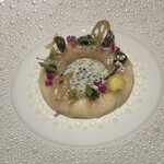 ロオジエ - 何も言わなくてもお友達用に、苦手食材を踏まえたものがでてくる。ホワイトバージョンも美しいね。