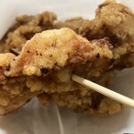 ミツボシカラアゲ - 料理写真:むね唐（1人前5個）￥580