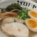 麺屋イロトヤ - 和風出汁塩玉子ラーメン