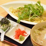 太鼓判亭 -  新作「本まぐろ白湯つけ麺」