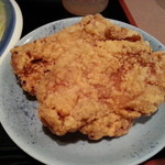 サウスヴィラ -  からあげ単品２個（３００円）です。２０１４年５月