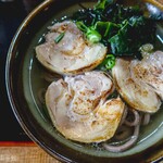 ヨコクラうどん - 鶏チャーそば