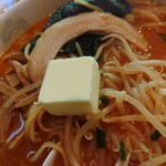 おなかの友達 萬来 - バター投入