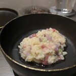 Auberge eaufeu - 大根ダイズのリゾット