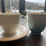 Auberge eaufeu - 食後のコーヒー