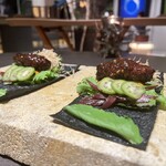 Auberge eaufeu - 鹿のソーセージ