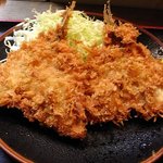 とんかつせり沢 - アジフライ