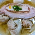 らーめん本竈 - 特製ゆず塩らーめん