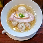 らーめん本竈 - 特製ゆず塩らーめん