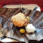 海老亭別館 - ブリの炭火焼き