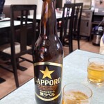 幸来軒 - 瓶ビール大 700円