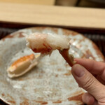 緒方 - 間人ガニ　蟹爪　刺身