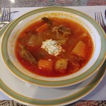 ロシア料理 チャイカ - ボルシチ