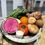 entre nous - これだけの食材が使われているなんて、気が遠くなる芸術です(^^)