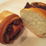 壱弐参 CAFE - お豆たっぷりあんプレッド280円