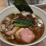 麺処 にし尾 - 手揉み中華そば 醤油