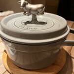 Mitsu8 - 炊き立て土鍋ごはん　牛さんのマーク