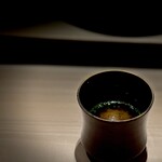 くるますし - 味噌汁をいただきながら、本日のコースを振り返ります。 記憶に刻まれる逸品たちにも出会えていい宴でした。