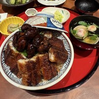 炭焼 うな富士 有楽町店 - ■【限定】肝入り上うなぎ丼¥7,310