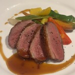 ル・パリジャン - メイン　鴨のオーブン焼きはちみつソース