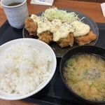からやま  - チキン南蛮定食♪