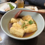 昼食夜酒 わらしべ - 揚げ出し豆腐