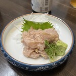 昼食夜酒 わらしべ - どんこ肝合え