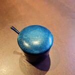 てんぷら石原 - 卓上常備の"七味"。