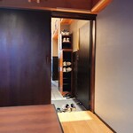 てんぷら石原 - 和室です。