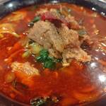 ファイヤーホール4000 - ランチ限定の火鍋湯麺