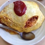 まるはな食堂 -  オムライス山盛り