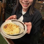 ボラーチョ - 見よ！この大きさを（熱くて手で持てないw）